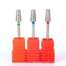 Acrylic Nail Drill Manicure Diamond Cuticle Bur Drill Bits For Metal